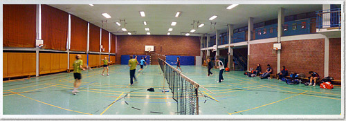 Badminton Halle Köln